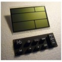 Concept2 Rower PM2 Monitor Replacement LCD Display Screen (PN1416 Enhanced) & Rubber Keypad (buttons)