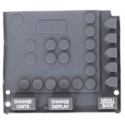 Concept 2 Rower PM3/PM4 Monitor Replacement Rubber Keypad (buttons)