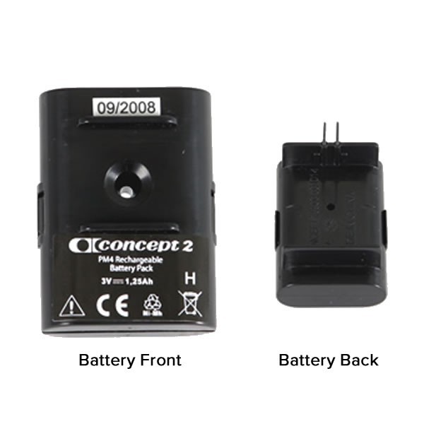 Permanent eindpunt Blaast op Concept 2 PM4 monitor rechargeable battery pack (model D & E rowing  machines) - GymStock