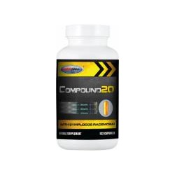 USP Labs Compound 20 - 132 capsules (Fat Burner, Weight Loss, Diet, Energy, Pre-Workout, Vasculator, Libido)